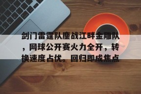 爱游戏入口-剑门雷霆队鏖战江畔金雕队，网球公开赛火力全开，转换速度占优。回归即成焦点